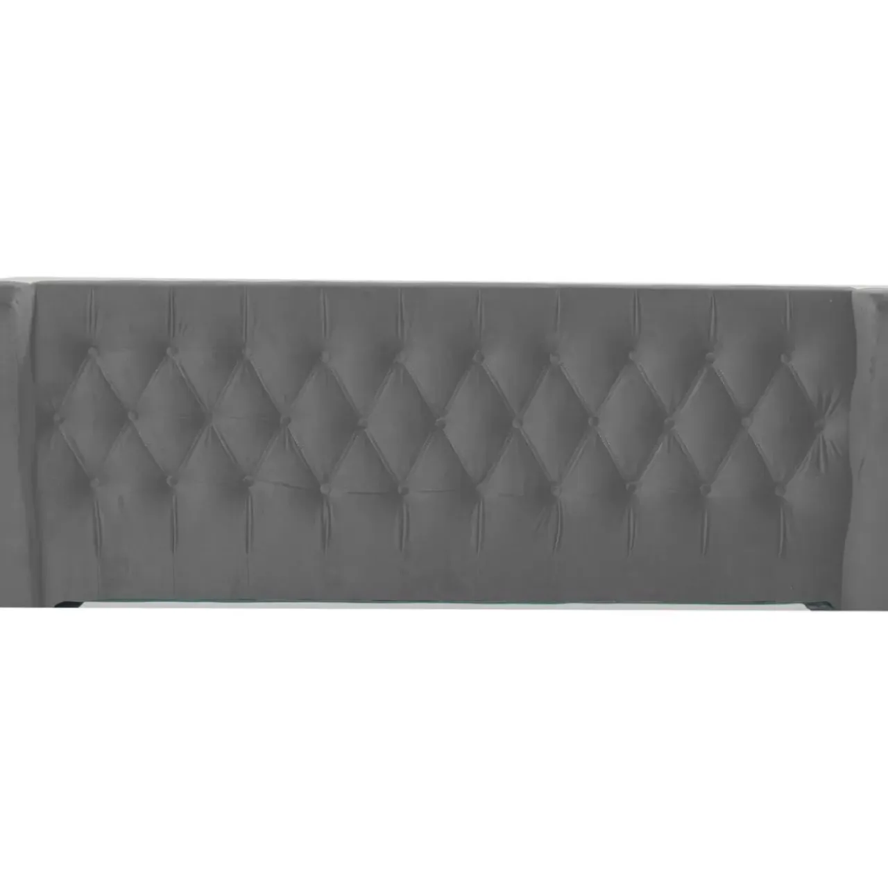 Betten|KARE Design Kopfteil Benito Moon Grau 160Cm