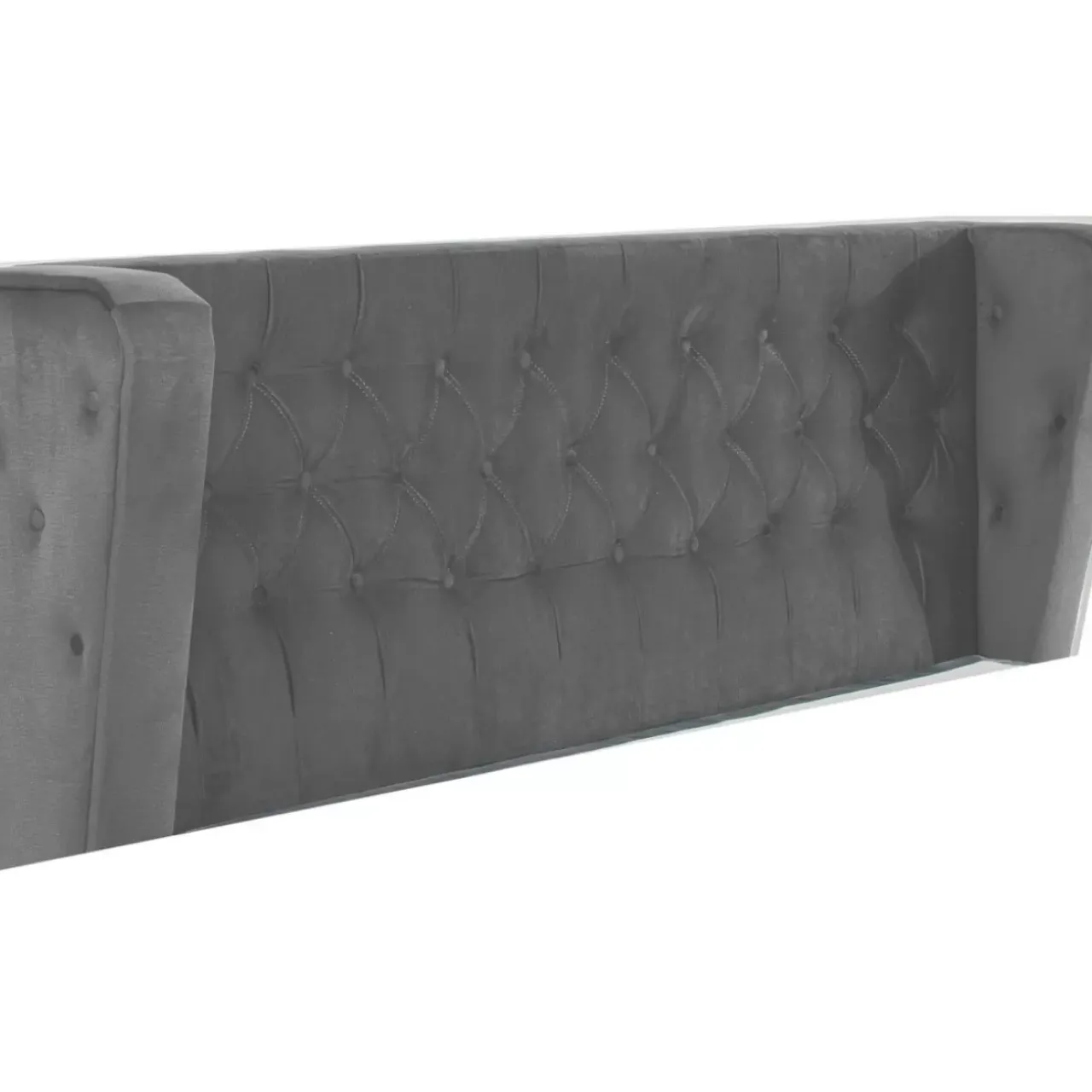 Betten|KARE Design Kopfteil Benito Moon Grau 180Cm