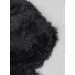 Teppiche|KARE Design Lammfell Heidi Schwarz 85X60