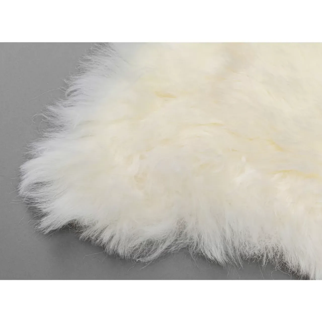 Teppiche|KARE Design Lammfell Heidi Weis 85X65Cm