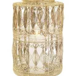 Kerzenständer & Laternen|KARE Design Laterne Hayat Brass 37Cm