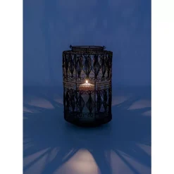 Kerzenständer & Laternen|KARE Design Laterne Hayat Schwarz 37Cm