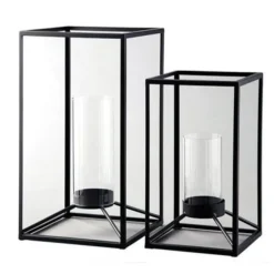 Kerzenständer & Laternen|KARE Design Laterne Lito (2/Set)