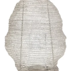 Kerzenständer & Laternen|KARE Design Laterne Mesh Silber O30Cm