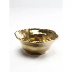 Geschirr & Tischaccessoires|KARE Design Muslischale Bell Gold O16Cm