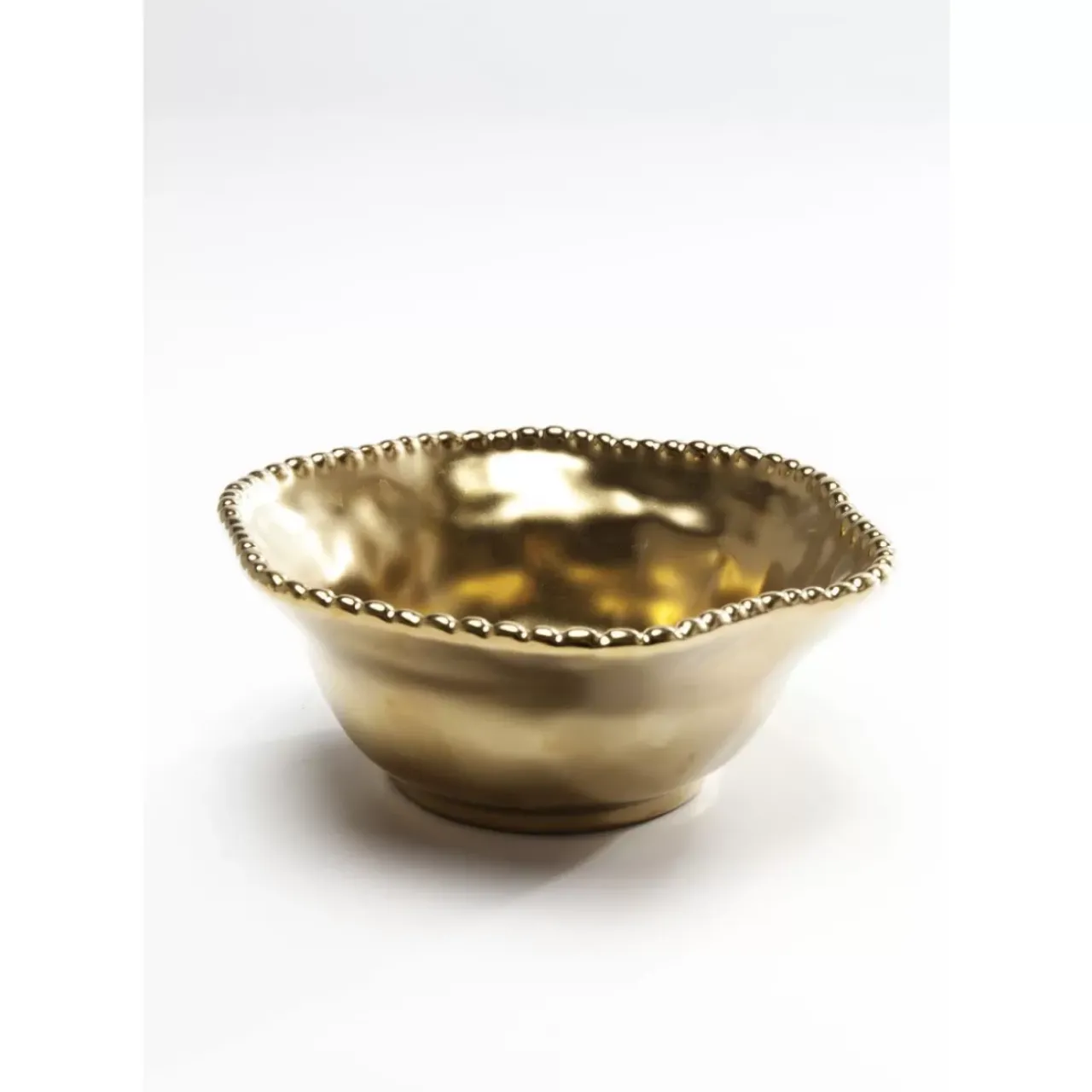 Geschirr & Tischaccessoires|KARE Design Muslischale Bell Gold O16Cm