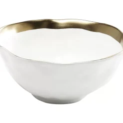 Geschirr & Tischaccessoires|KARE Design Muslischale Bell Weis O15Cm