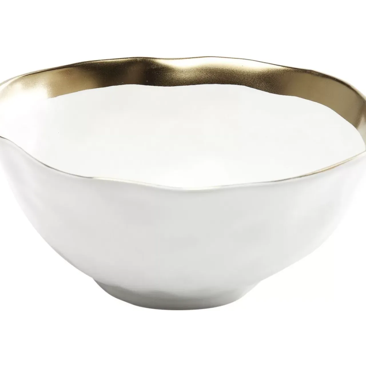 Geschirr & Tischaccessoires|KARE Design Muslischale Bell Weis O15Cm