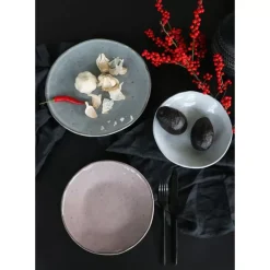 Geschirr & Tischaccessoires|KARE Design Muslischale Granit O14Cm