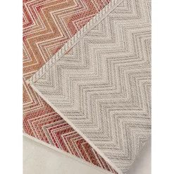 Teppiche|KARE Design Outdoor Teppich Zigzag Rot 160X230Cm
