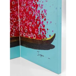 Paravents|KARE Design Paravent Boat Vs Flower Girl 120X180Cm