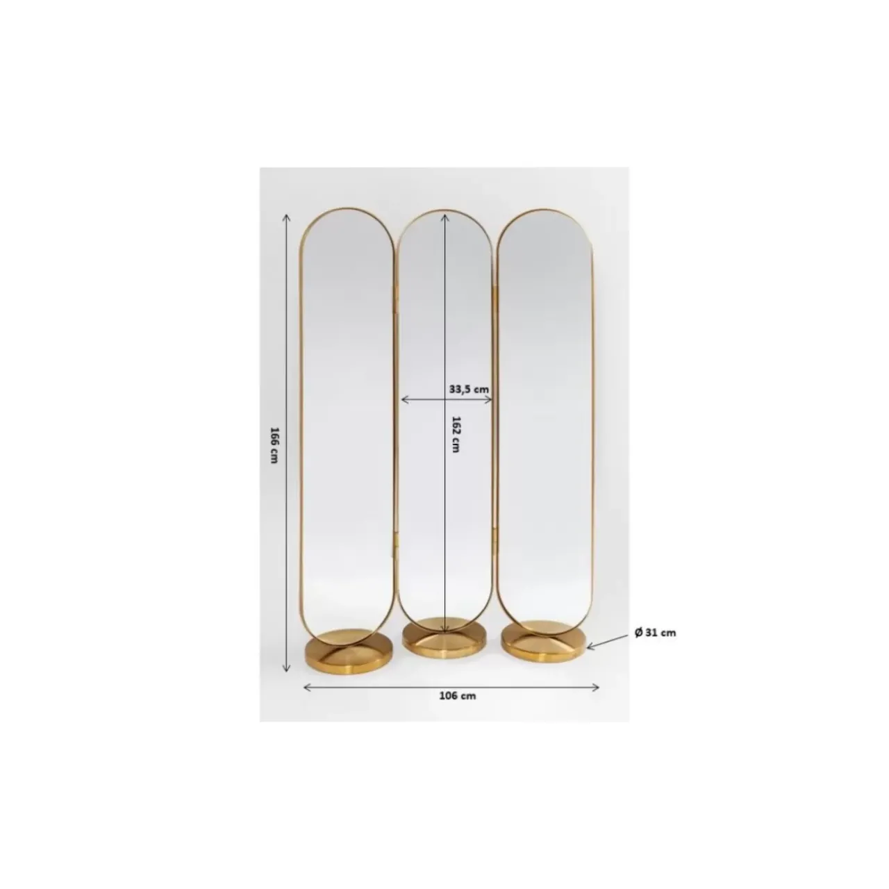 Paravents|KARE Design Paravent Curve