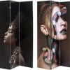 Paravents|KARE Design Paravent Royal Headdress Vs Snake Girl 120X180Cm
