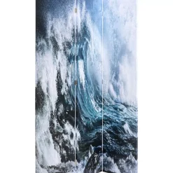 Paravents|KARE Design Paravent Triptychon Wave Vs Palms 120X180Cm