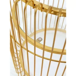 Aufbewahrung & Ordnung|KARE Design Pflanzenstander Wire Gold 44Cm