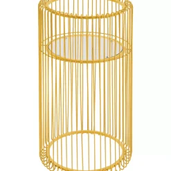 Aufbewahrung & Ordnung|KARE Design Pflanzenstander Wire Gold 70Cm