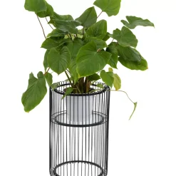 Aufbewahrung & Ordnung|KARE Design Pflanzenstander Wire Schwarz 57Cm