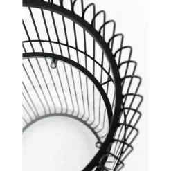 Aufbewahrung & Ordnung|KARE Design Pflanzenstander Wire Schwarz 70Cm
