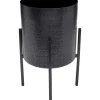 Aufbewahrung & Ordnung|KARE Design Pflanztopf Mynah Schwarz 42Cm