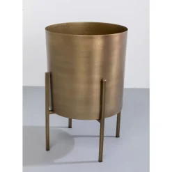 Aufbewahrung & Ordnung|KARE Design Pflanztopf Mynah Shiney Gold 50Cm