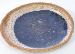 Geschirr & Tischaccessoires|KARE Design Platte Stone Age Versteinertes Holz