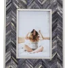 Deko & Geschenkartikel|KARE Design Rahmen Chevron Grau 13X18