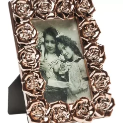 Deko & Geschenkartikel|KARE Design Rahmen Rosenbluten Rosegold 10X15Cm