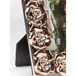 Deko & Geschenkartikel|KARE Design Rahmen Rosenbluten Rosegold 13X18Cm