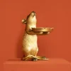 Deko & Geschenkartikel|KARE Design Ratte Rafael Mit Schale