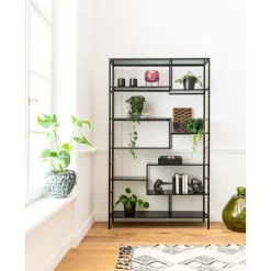 Regale|KARE Design Regal Loft Schwarz 195X115