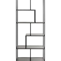 Regale|KARE Design Regal Loftie Schwarz 77X185Cm