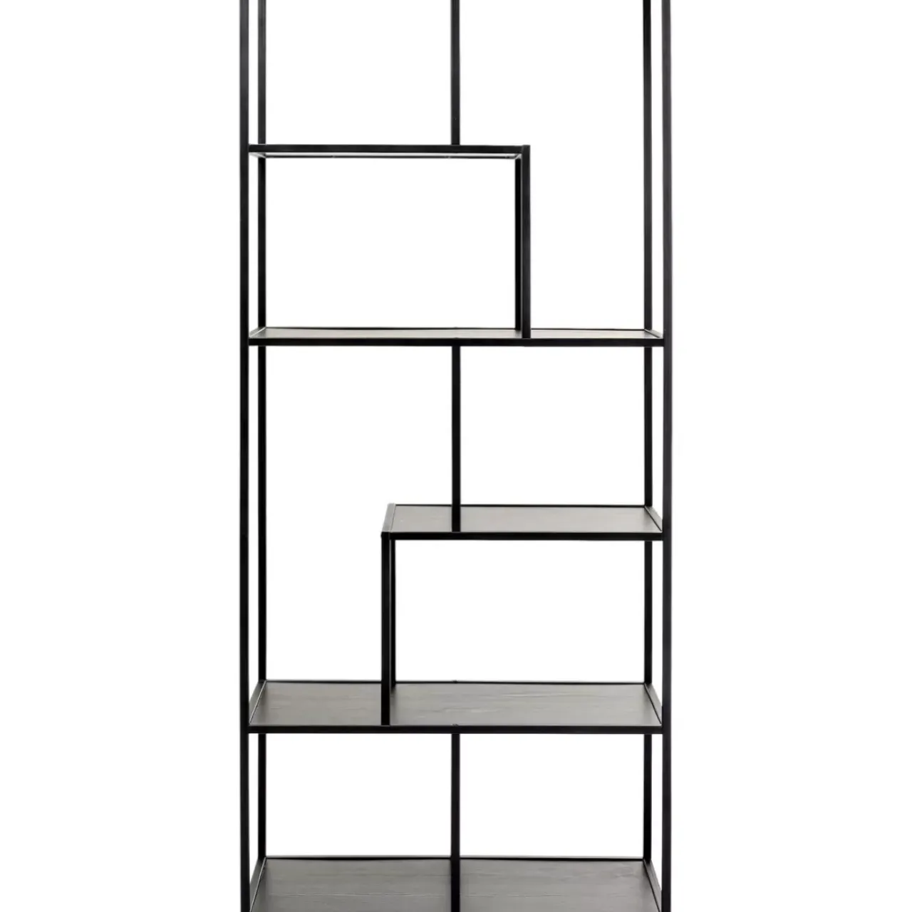 Regale|KARE Design Regal Loftie Schwarz 77X185Cm