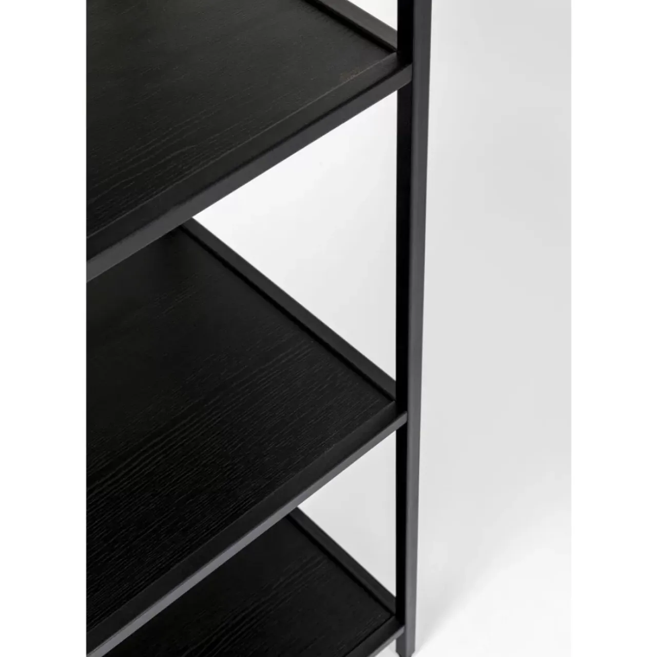 Regale|KARE Design Regal Loftie Schwarz 77X185Cm