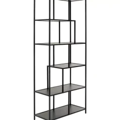 Regale|KARE Design Regal Loftie Schwarz 77X185Cm
