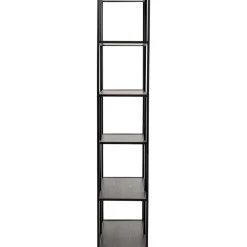 Regale|KARE Design Regal Loftie Schwarz 77X185Cm