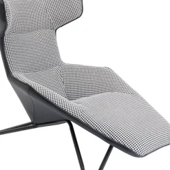 Sessel|KARE Design Relaxsessel Granada Schwarz Weiss