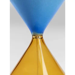Uhren|KARE Design Sanduhr Timer Blau-Orange 5Min O13