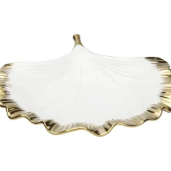 Geschirr & Tischaccessoires|KARE Design Schale Ginkgo Elegance Rim