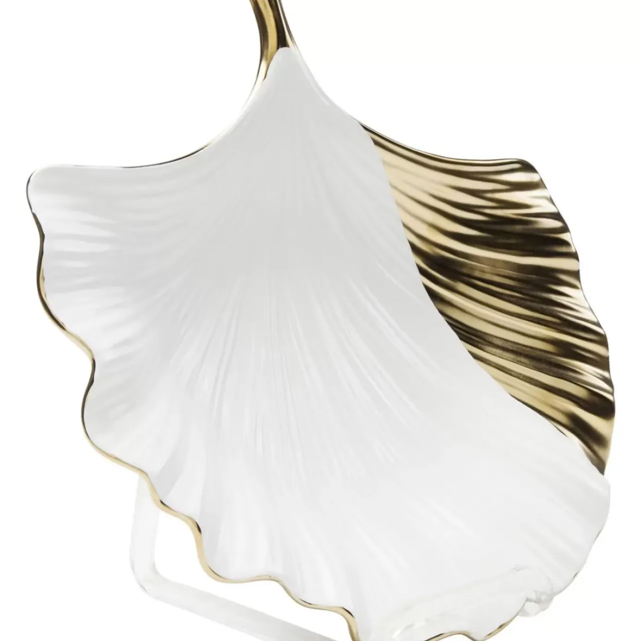 Geschirr & Tischaccessoires|KARE Design Schale Ginkgo Elegance Side