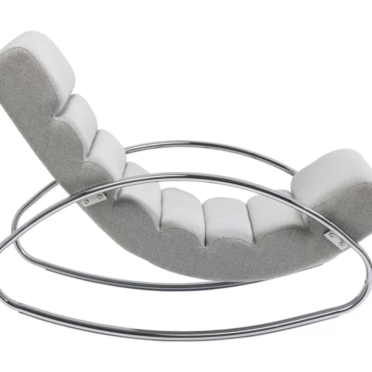 Sessel|KARE Design Schaukelsessel Manhattan Grau-Beige