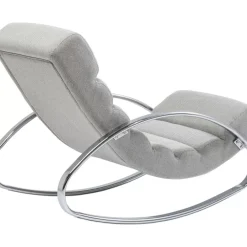 Sessel|KARE Design Schaukelsessel Manhattan Grau-Beige