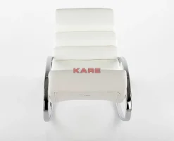 Sessel|KARE Design Schaukelsessel Manhattan White
