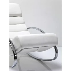 Sessel|KARE Design Schaukelsessel Manhattan White