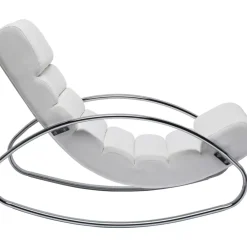 Sessel|KARE Design Schaukelsessel Manhattan White