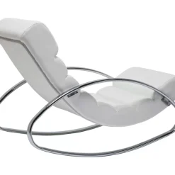 Sessel|KARE Design Schaukelsessel Manhattan White