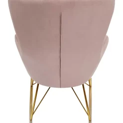 Sessel|KARE Design Schaukelsessel Oslo Rosa
