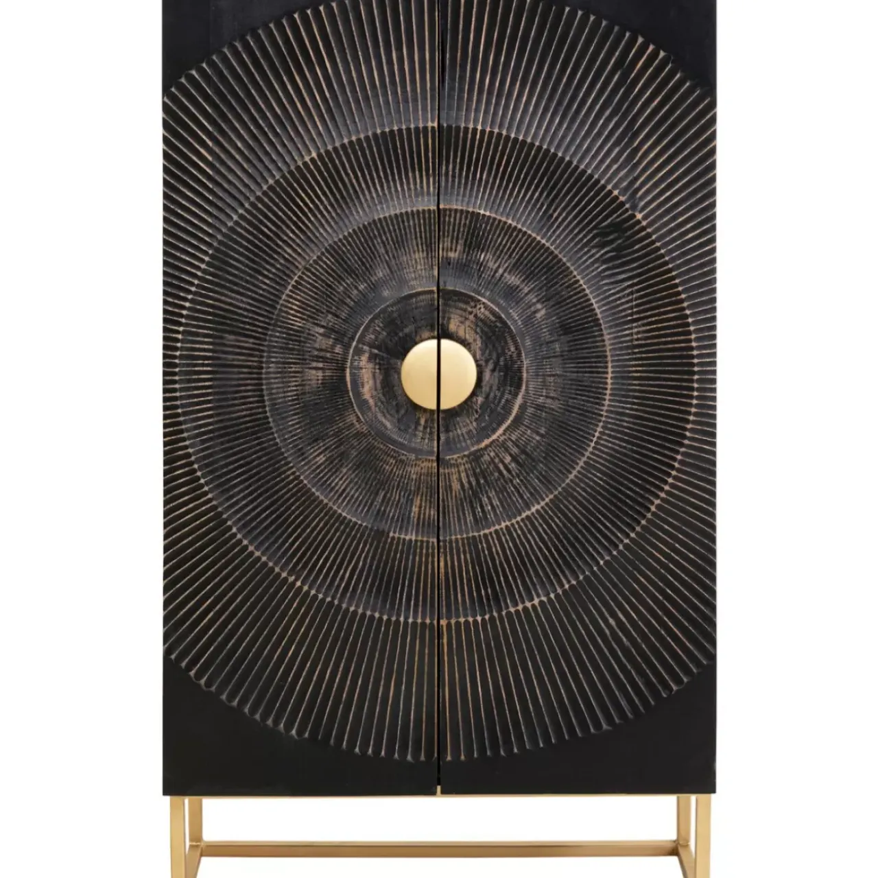 Regale|KARE Design Schrank Madeira Dunkel 76X140Cm