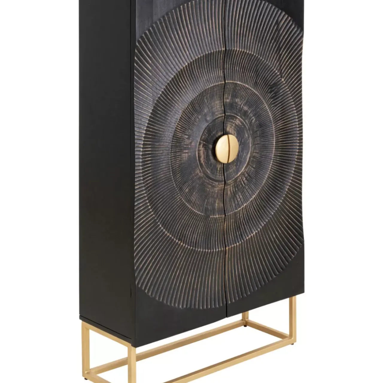 Regale|KARE Design Schrank Madeira Dunkel 76X140Cm