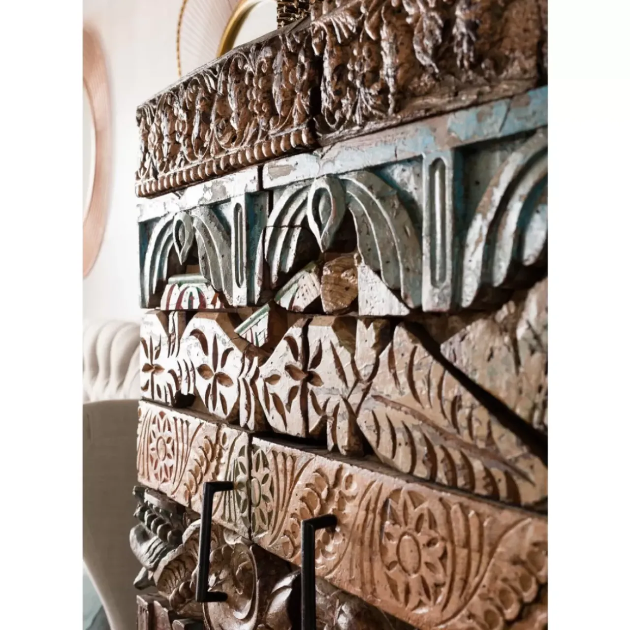Regale|KARE Design Schrank Shanti Surprise Puzzle 2Trg.