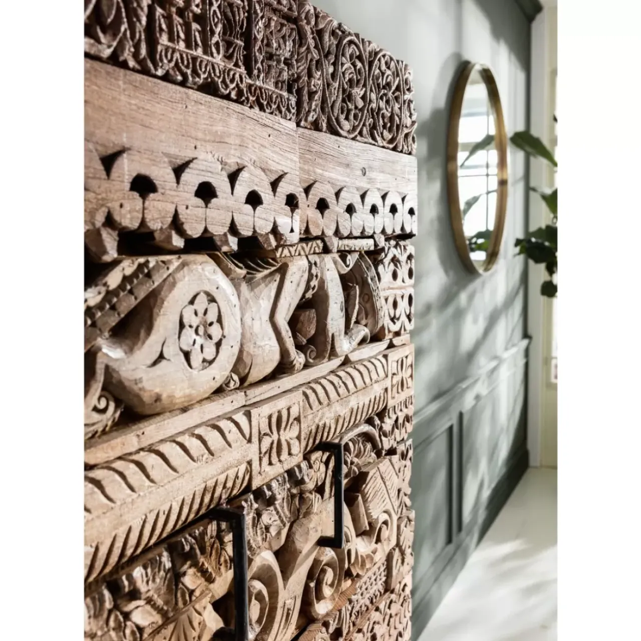 Regale|KARE Design Schrank Shanti Surprise Puzzle Nature 2Trg.